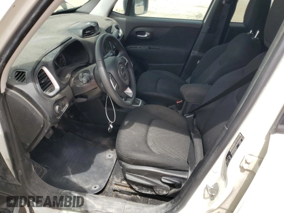 2018 Jeep Renegade Upland with VIN ZACCJBAB9JPJ22645, listed as a Copart auction lot 59481395 with 118,872 mi miles and Salvage title. Bid and sale history available at DreamBid. Image 7.