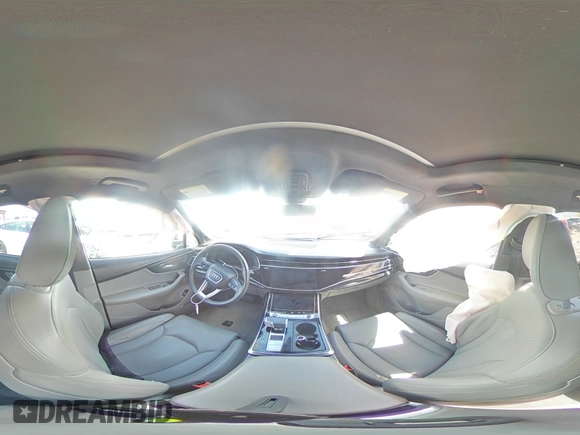 2023 Audi Q7 Prestige with VIN WA1VXBF75PD024969, listed as a Copart auction lot 53793885 with 23,723 mi miles and Salvage title. Bid and sale history available at DreamBid. Image 14.