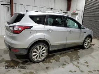2018 Ford Escape Titanium with VIN 1FMCU9J95JUC62170, listed as a Copart auction lot 86991454 with 93,486 mi miles and Salvage title. Bid and sale history available at DreamBid. Image 3.