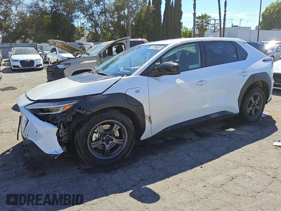 2023 Subaru Solterra Premium with VIN JTMABABA6PA026634, listed as a Copart auction lot 50657275 with 48,902 mi miles and Salvage Title. Bid and sale history available at DreamBid. Image 1.