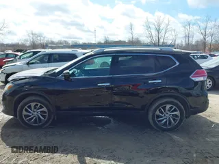 2015 Nissan Rogue SL with VIN 5N1AT2MV6FC787987, listed as a IAAI auction lot 41888650 with 140,600 mi miles. Bid and sale history available at carsss.com. Image 14.