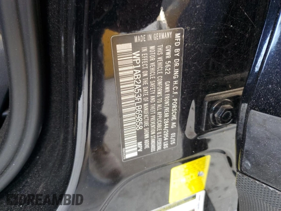 2015 Porsche Macan S z VIN WP1AB2A53FLB69858, wystawiony jako Copart lot #57296665 z przebiegiem 131 120 mil mil oraz Szkoda całkowita • Salvage title. Historia ofert i sprzedaży dostępna na DreamBid. Obrazek 13.