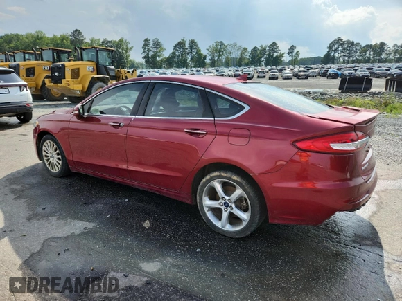 2019 Ford Fusion Titanium with VIN 3FA6P0D97KR225894, listed as a Copart auction lot 61340285 with 71,197 mi miles and Clean title. Bid and sale history available at DreamBid. Image 2.