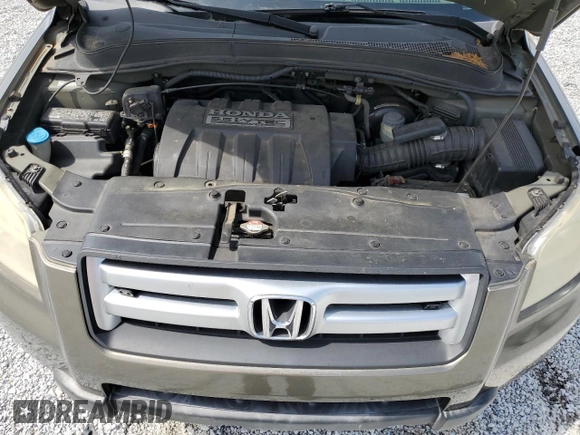 2007 Honda Pilot EX-L with VIN 5FNYF28567B038017, listed as a Copart auction lot 54233425 with 186,712 mi miles and Salvage title. Bid and sale history available at DreamBid. Image 12.