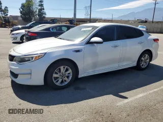 2016 Kia Optima LX with VIN 5XXGT4L34GG070127, listed as a Copart auction lot 64263665 with 232,960 mi miles and Clean title. Bid and sale history available at DreamBid. Image 1.