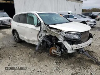 2018 Honda Pilot EX-L with VIN 5FNYF5H59JB031085, listed as a Copart auction lot 53874525 with Not provided miles and Salvage title. Bid and sale history available at DreamBid. Image 4.