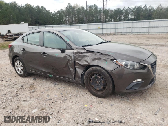 2016 Mazda 3 i Sport with VIN 3MZBM1T70GM274573, listed as a Copart auction lot 51748125 with 146,936 mi miles and Clean Title. Bid and sale history available at carsss.com. Image 4.
