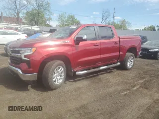 2024 Chevrolet Silverado 1500 LT z VIN 1GCUDDED2RZ110419, wystawiony jako Copart lot #58513175 z przebiegiem 26 851 mil mil oraz Czysty tytuł • Clean title. Historia ofert i sprzedaży dostępna na DreamBid. Obrazek 1.