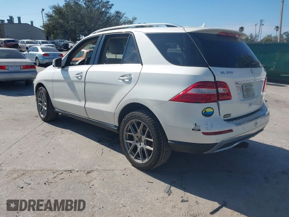 2014 Mercedes-Benz M 350 with VIN 4JGDA5HBXEA373643, listed as a IAAI auction lot 41554130 with 121,995 mi miles and . Bid and sale history available at DreamBid. Image 3.