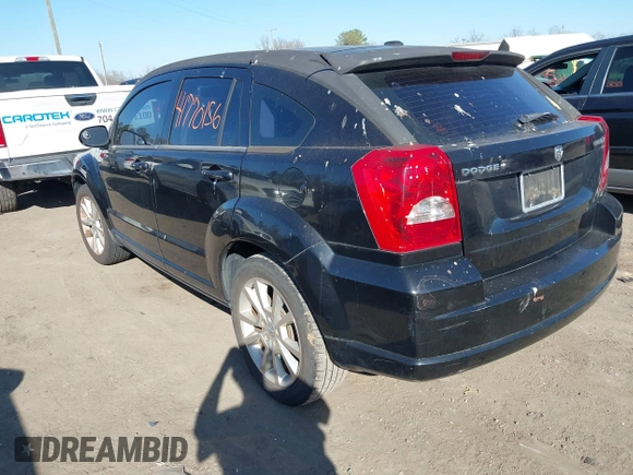 2011 Dodge Caliber Heat with VIN 1B3CB5HA3BD160968, listed as a IAAI auction lot 41770156 with 176,259 mi miles and . Bid and sale history available at DreamBid. Image 3.