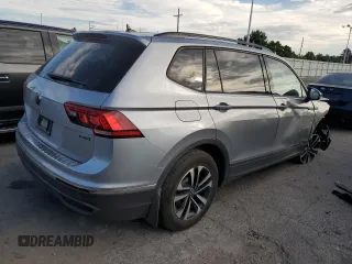 2023 Volkswagen Tiguan S with VIN 3VVFB7AX0PM086699, listed as a Copart auction lot 62885184 with 5,694 mi miles and Salvage title. Bid and sale history available at DreamBid. Image 3.
