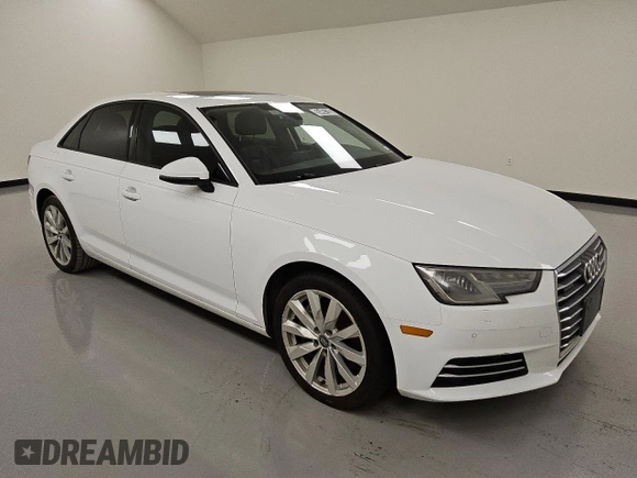 2017 Audi A4 Premium z VIN WAUANAF42HN001488, wystawiony jako Copart lot #55407205 z przebiegiem 119 075 mil mil oraz Czysty tytuł • Clean title. Historia ofert i sprzedaży dostępna na DreamBid. Obrazek 4.