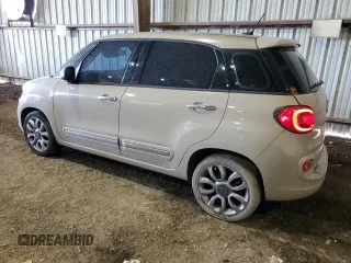2015 FIAT 500L Lounge with VIN ZFBCFACH7FZ032177, listed as a Copart auction lot 86205634 with 67,974 mi miles and Salvage Title. Bid and sale history available at DreamBid. Image 2.