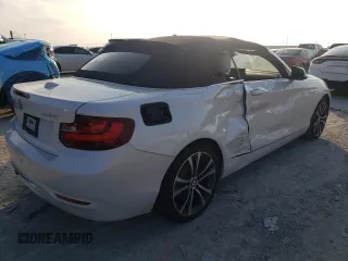 2017 BMW 2 Series 230i with VIN WBA2K9C31HV950554, listed as a Copart auction lot 44006705 with Not provided miles and Salvage title. Bid and sale history available at DreamBid. Image 3.