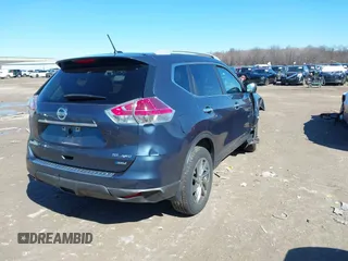 2014 Nissan Rogue S with VIN 5N1AT2MV1EC820635, listed as a IAAI auction lot 41814010 with 168,926 mi miles. Bid and sale history available at carsss.com. Image 4.