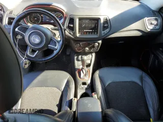 2020 Jeep Compass Trailhawk with VIN 3C4NJDDB6LT195910, listed as a Copart auction lot 55456015 with 122,138 mi miles and Salvage title. Bid and sale history available at DreamBid. Image 8.