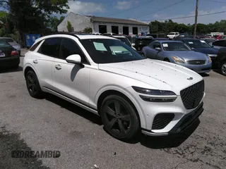 2022 Genesis GV70 Sport z VIN KMUMCDTC5NU011241, wystawiony jako IAAI lot #42318147 z przebiegiem 45 300 mil mil oraz . Historia ofert i sprzedaży dostępna na DreamBid. Obrazek 1.
