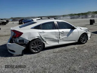 2019 Honda Civic EX-L z VIN 19XFC1F72KE001818, wystawiony jako Copart lot #52411325 z przebiegiem 58 050 mil mil oraz Szkoda całkowita • Salvage title. Historia ofert i sprzedaży dostępna na DreamBid. Obrazek 3.