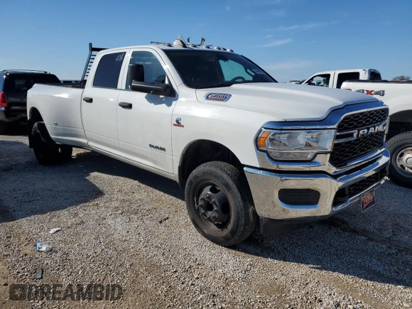 2020 Ram 3500 Tradesman with VIN 3C63RRGLXLG278452, listed as a Copart auction lot 41446175 with 299,480 mi miles and Clean Title. Bid and sale history available at carsss.com. Image 4.