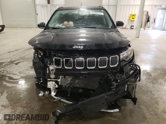 2022 Jeep Compass (RED) Edition с VIN 3C4NJDCB8NT108125, выставлен на аукционе Copart как лот 45368575 с пробегом 76 256 миль миль и Списание • Salvage title. История ставок и продаж доступна на DreamBid. Изображение 5.