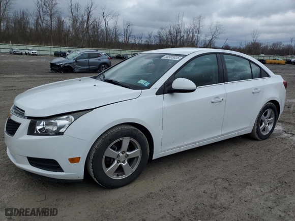 2014 Chevrolet Cruze 1LT with VIN 1G1PC5SB1E7102173, listed as a Copart auction lot 50995925 with 106,986 mi miles and Salvage Title. Bid and sale history available at carsss.com. Image 1.