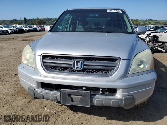 2003 Honda Pilot EX z VIN 2HKYF18633H607078, wystawiony jako Copart lot #51830565 z przebiegiem 197 338 mil mil oraz Szkoda całkowita • Salvage title. Historia ofert i sprzedaży dostępna na DreamBid. Obrazek 5.