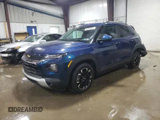 2021 Chevrolet TrailBlazer LT with VIN KL79MPS22MB025914, listed as a Copart auction lot 54783884 with 25,395 mi miles and . Bid and sale history available at DreamBid. Image 1.