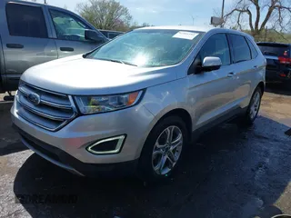 2017 Ford Edge Titanium with VIN 2FMPK4K93HBB89924, listed as a IAAI auction lot 41901181 with 108,619 mi miles. Bid and sale history available at carsss.com. Image 18.