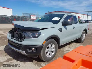 2021 Ford Ranger XL with VIN 1FTER1EH9MLD30966, listed as a IAAI auction lot 41607716 with 35,584 mi miles. Bid and sale history available at carsss.com. Image 2.