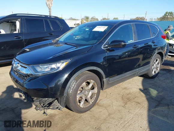 2019 Honda CR-V EX-L with VIN 7FARW1H81KE036164, listed as a IAAI auction lot 41847718 with 76,962 mi miles. Bid and sale history available at carsss.com. Image 17.