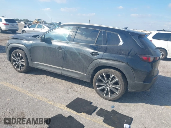 2023 Mazda CX-50 S Premium Plus with VIN 7MMVABEM1PN141344, listed as a IAAI auction lot 41473823 with 12,120 mi miles and . Bid and sale history available at DreamBid. Image 3.
