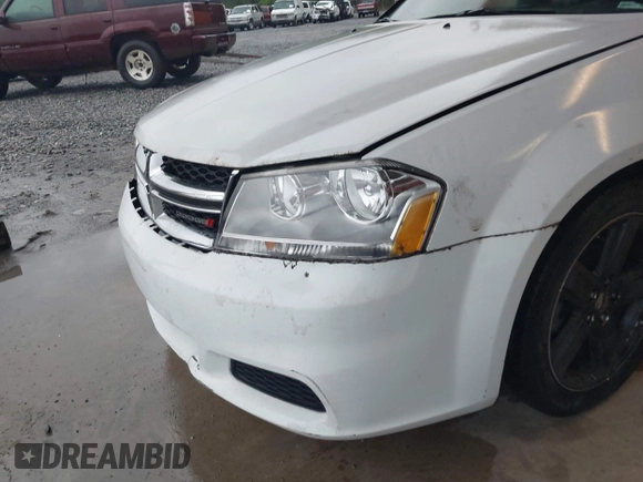 2013 Dodge Avenger SE with VIN 1C3CDZAB1DN712729, listed as a IAAI auction lot 41980859 with 250,356 mi miles and . Bid and sale history available at DreamBid. Image 13.
