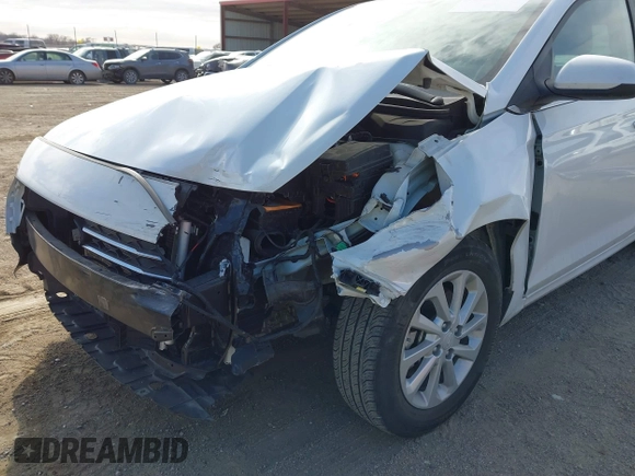 2022 Hyundai Accent SE with VIN 3KPC24A60NE190169, listed as a IAAI auction lot 41521911 with 22,089 mi miles and . Bid and sale history available at carsss.com. Image 18.