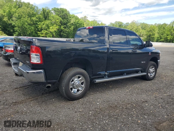 2020 Ram 2500 Tradesman with VIN 3C6UR5CL3LG124149, listed as a Copart auction lot 55219855 with 125,106 mi miles and Salvage title. Bid and sale history available at DreamBid. Image 3.