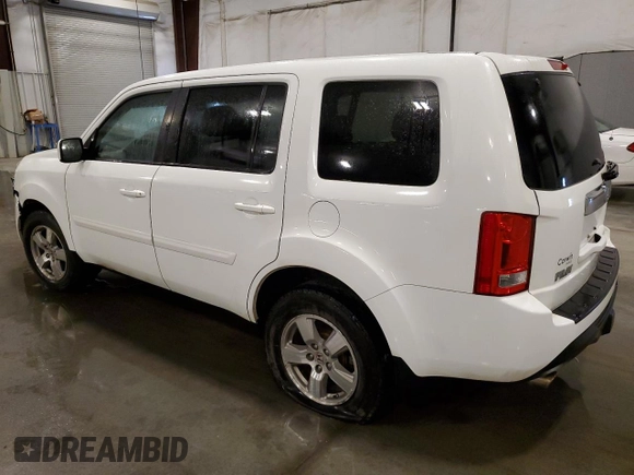 2013 Honda Pilot EX-L with VIN 5FNYF4H55DB047086, listed as a Copart auction lot 60793505 with Not provided miles and Salvage title. Bid and sale history available at DreamBid. Image 2.