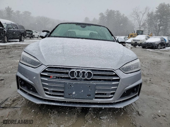 2018 Audi S5 Coupe Prestige with VIN WAUR4AF53JA077491, listed as a Copart auction lot 40217344 with 63,305 mi miles. Bid and sale history available at carsss.com. Image 5.
