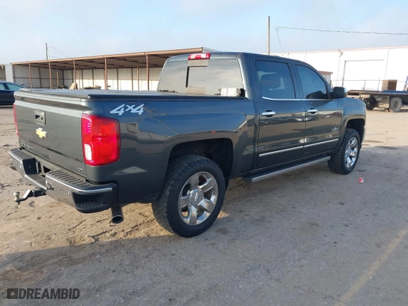2017 Chevrolet Silverado 1500 LTZ with VIN 3GCUKSEJ2HG442861, listed as a IAAI auction lot 41523045 with 102,887 mi miles. Bid and sale history available at carsss.com. Image 4.