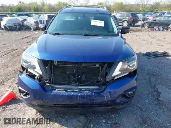 2018 Nissan Pathfinder SL with VIN 5N1DR2MN7JC674814, listed as a IAAI auction lot 42007935 with 108,206 mi miles and . Bid and sale history available at DreamBid. Image 13.