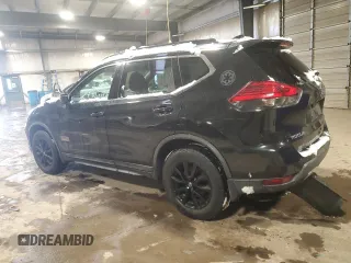 2017 Nissan Rogue SV with VIN 5N1AT2MV7HC768206, listed as a Copart auction lot 87382794 with 79,145 mi miles and Salvage Title. Bid and sale history available at carsss.com. Image 2.