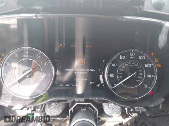 2019 Acura RDX Technology with VIN 5J8TC2H50KL000390, listed as a IAAI auction lot 42420742 with 91,176 mi miles and . Bid and sale history available at DreamBid. Image 7.