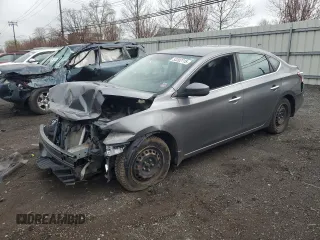 2016 Nissan Sentra S with VIN 3N1AB7AP3GY327806, listed as a Copart auction lot 53202715 with 109,523 mi miles and Salvage Title. Bid and sale history available at carsss.com. Image 1.