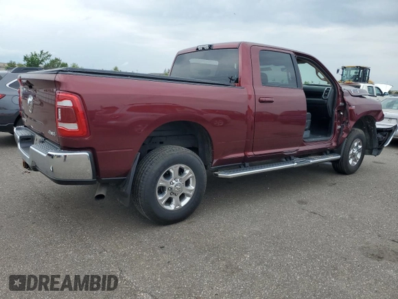 2020 Ram 2500 Big Horn with VIN 3C6UR5DJ0LG157767, listed as a Copart auction lot 59517015 with 30,969 mi miles and Salvage title. Bid and sale history available at DreamBid. Image 3.