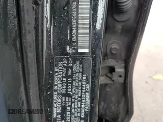 2015 Kia Rio LX with VIN KNADM4A3XF6440784, listed as a Copart auction lot 54134205 with 158,035 mi miles and Non Repairable. Bid and sale history available at carsss.com. Image 12.