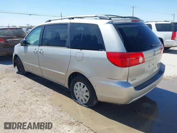 2007 Toyota Sienna CE with VIN 5TDZK23C57S076968, listed as a IAAI auction lot 41793904 with 219,373 mi miles. Bid and sale history available at carsss.com. Image 3.