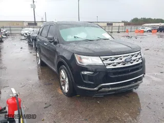 2018 Ford Explorer Limited with VIN 1FM5K7FH5JGC92996, listed as a IAAI auction lot 41559571 with 102,662 mi miles. Bid and sale history available at carsss.com. Image 1.