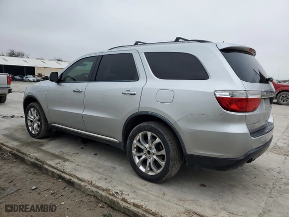 2011 Dodge Durango Crew with VIN 1D4SD4GT2BC592395, listed as a Copart auction lot 43017665 with 224,628 mi miles and Salvage Title. Bid and sale history available at carsss.com. Image 2.
