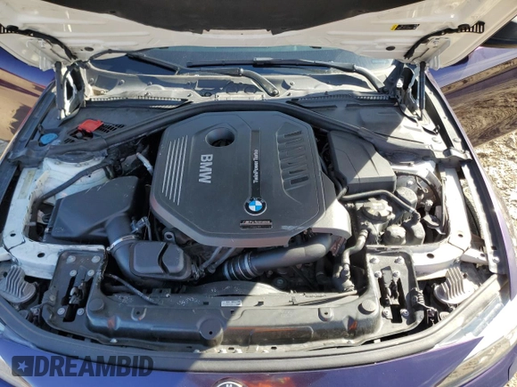 2018 BMW 4 Series 440i with VIN WBA4J5C51JBF07353, listed as a Copart auction lot 42490255 with 49,630 mi miles and Salvage Title. Bid and sale history available at DreamBid. Image 11.