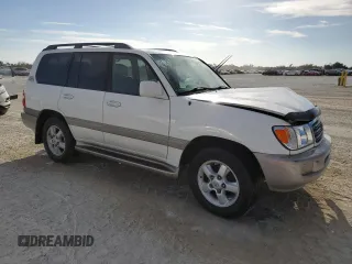 2004 Toyota Land Cruiser with VIN JTEHT05J142054926, listed as a Copart auction lot 75470414 with 269,894 mi miles and Salvage Title. Bid and sale history available at carsss.com. Image 4.