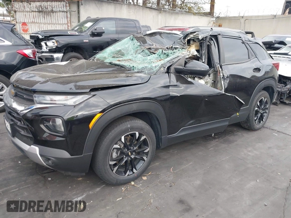2022 Chevrolet TrailBlazer LT with VIN KL79MPS26NB010883, listed as a IAAI auction lot 41812015 with 61,508 mi miles and . Bid and sale history available at DreamBid. Image 23.