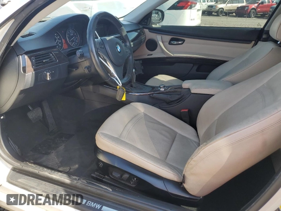 2011 BMW 3 Series 335i xDrive with VIN WBAKF9C51BE620023, listed as a Copart auction lot 60287515 with 123,353 mi miles and Salvage title. Bid and sale history available at DreamBid. Image 7.